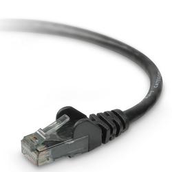 BELKIN COMPONENTS Belkin High Performance Cat. 6 UTP Patch Cable - 1 x RJ-45 - 1 x RJ-45 - 18 - Black