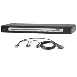 BELKIN COMPONENTS Belkin OmniView PRO3 16-Port KVM Switch - 16 x 1 - 16 x HD-50 Keyboard/Mouse/Video - Rack-mountable