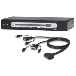 BELKIN COMPONENTS Belkin OmniView PRO3 USB & PS/2 KVM Switch