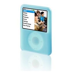 BELKIN COMPONENTS Belkin Silicone Sleeve for iPod nano - Blue