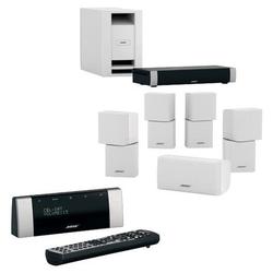 BOSE Bose Lifestyle V20 Home Theater System - DVD Receiver, 5.1 Speakers - Progressive Scan - White