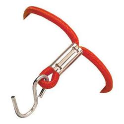 BRADY PEOPLE ID - CIPI Brady Elastic Wrist Band with Brass S Hook - Red