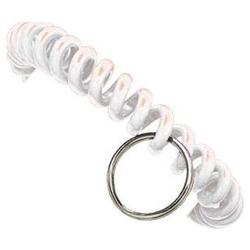 BRADY PEOPLE ID - CIPI Brady Plastic Wrist Coil with Split Ring - White