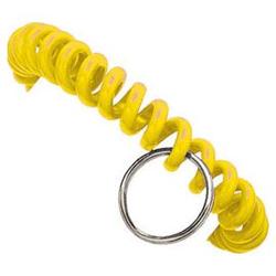 BRADY PEOPLE ID - CIPI Brady Plastic Wrist Coil with Split Ring - Yellow