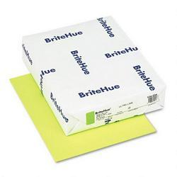 MOHAWK/STRATHMORE PAPERS Brite Hue® Text Paper, Ultra Lime, 8 1/2 x 11, 24 lb., 500/Ream (MOW104034)