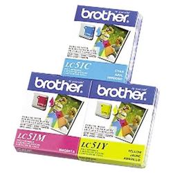 BROTHER INT'L (SUPPLIES) Brother LC513PKS Tri-Color Ink Cartridge - Cyan, Yellow, Magenta