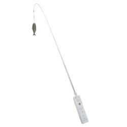 CTA Digital CAST AND REEL FOR AN AUTHENTIC FEEL WITH THIS FISHING POLE FOR YOUR WII CONTROL.