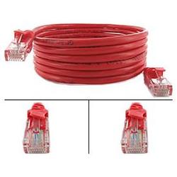 Abacus24-7 CAT5e 350MHz UTP RJ45 Cable 7 ft Red