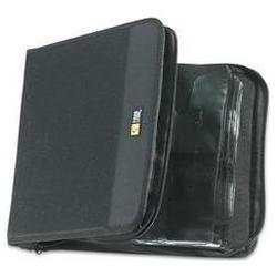 Caselogic CD/DVD Wallet with ProSleeve® Pockets, 128 Disc Capacity, Black Nylon (CLGCDW128)