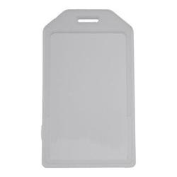 BRADY PEOPLE ID - CIPI CLEAR RIGID LUGGAGE TAG CARD HOLDER W/