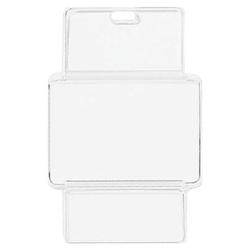 BRADY PEOPLE ID - CIPI CLEAR VINYL CASINO BADGE HOLDER 3-COMPA