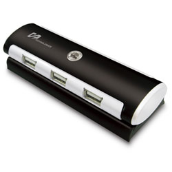 CP Tech/Level One CP TECH 7 Port USB 2.0 Hub - 7 x 4-pin USB 2.0 - USB - External