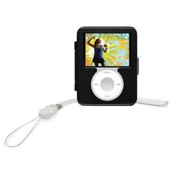 CTA DIGITAL INC. CTA Digital Black Hard Case for iPod nano 3rd Generation - Aluminum - Black