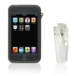 CTA DIGITAL INC. CTA Digital iPod touch Skin - Silicone - Black