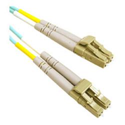 CABLES TO GO Cables To Go Fiber Optic Duplex Multimode Patch Cable - Plenum Rated - 2 x LC - 2 x LC - 16.4ft - Aqua