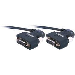 CABLES TO GO Cables To Go Serial270 DB9 All Lines Cable - 1 x DB-9 Serial - 1 x DB-9 Serial - 25ft - Black