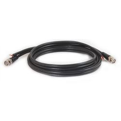 CABLES TO GO Cables To Go Siamese RG59/U BNC Coaxial Cable with 18/2 Power Cable (Bare wire) - 1 x BNC - 1 x BNC - 100ft - Black