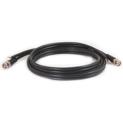CABLES TO GO Cables To Go Siamese RG59/U BNC Coaxial Cable with 18/2 Power Cable (Bare wire) - 1 x BNC - 1 x BNC - 25ft - Black
