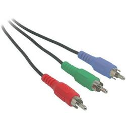 CABLES TO GO Cables To Go Value Series Component Video RCA-Type Cable - 3 x RCA - 3 x RCA - 25ft