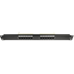 CABLES UNLIMITED Cables Unlimited 12 Port Cat6 Patch Panel - 12 x RJ-45