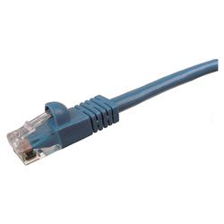 CABLES UNLIMITED Cables Unlimited 14ft Blue Cat5e Snagless Patch Cable - 1 x RJ-45 - 1 x RJ-45 - 14ft - Blue