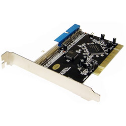 CABLES UNLIMITED Cables Unlimited ATA IDE PCI Raid Controller Card - PCI - Up to 133MBps - 2 x 40-pin IDC Ultra ATA/133 (ATA-7) - ATA