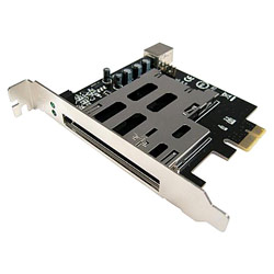CABLES UNLIMITED Cables Unlimited ExpressCard to PCI Express Adapter - 1 x ExpressCard/54