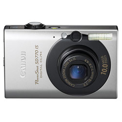 CANON USA - DIGITAL CAMERAS Canon PowerShot SD770 IS 10 Megapixel Digital Camera with 3x Optical Zoom, Face Detection, Red-eye Removal & 2.5 LCD