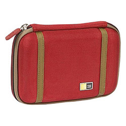Case Logic Compact Portable Hard Drive Case - Red