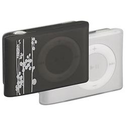 Case Logic Slimline Silicone Case for iPOD Shuffle - Clear, Dark Gray