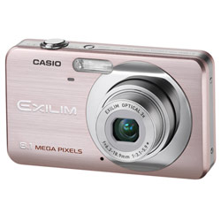 Casio EX-Z80PK 8 Megapixel, 2.6 LCD, Face Detection, 3x Optical Zoom Digital Camera - Pink
