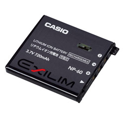 Casio NP-60 Replacement Battery