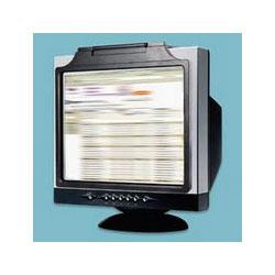 Kantek Inc Center Mount Glass Monitor Filter, Fits 16 17 CRT, Black (KTKBF1617SV)