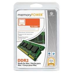 Centon Electronics Centon memoryPOWER 2GB DDR2 SDRAM Memory Module - 2GB - 667MHz DDR2-667/PC2-5300 - Non-ECC - DDR2 SDRAM - 200-pin SoDIMM