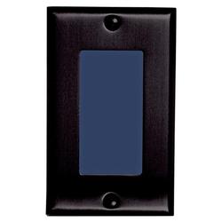 Channel Vision 6200 Single Gang Box Network Camera - Black - Color - CCD - Cable