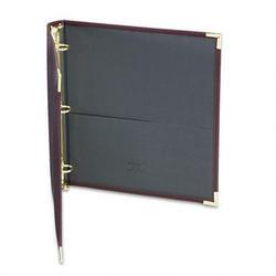 Samsill Corporation Classic Collection® Ring Binder Portfolio, 8 1/2 x 11, 1 Capacity, Burgundy (SAM15134)