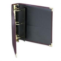 Samsill Corporation Classic Collection® Ring Binder Portfolio, 8 1/2 x 11, 2 Capacity, Burgundy (SAM15164)