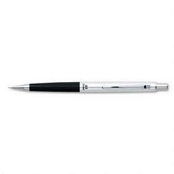 Pentel Of America Classic Deluxe™ Mechanical Pencil, .5mm Lead, Silver/Black Barrel (PENS55)