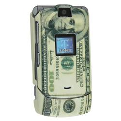 Eforcity Clip-On Case for Motorola RAZR V3 / V3c / V3m, Dollar Bill by Eforcity