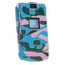 Eforcity Clip-On Case for Motorola RAZR V3 / V3c / V3m, Pink Camouflage by Eforcity