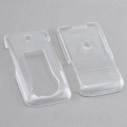 Eforcity Clip-On Crystal Case w/ Belt Clip for LG LX570 Muziq, Clear by Eforcity