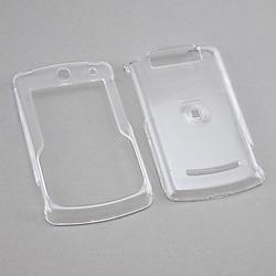 Eforcity Clip-On Crystal Case w/ Belt Clip for Motorola Q9h, Clear by Eforcity