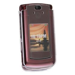 Eforcity Clip-On Crystal Case w/ Belt Clip for Motorola RAZR2 V9, Clear