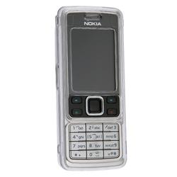Eforcity Clip-On Crystal Case w/ Belt Clip for Nokia 6300, Clear by Eforcity