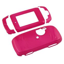 Eforcity Clip-on Case w/ Belt Clip for Sharp Hiptop 3 / Sidekick III, Fuchsia Pink by Eforcity