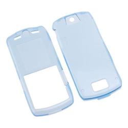 Eforcity Clip-on Crystal Case for Motorola SLVR L7, Blue