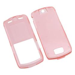 Eforcity Clip-on Crystal Case for Motorola SLVR L7, Pink