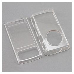 Eforcity Clip-on Crystal Case for Nokia N95, Clear