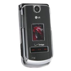 Eforcity Clip-on Crystal Case w/ Belt Clip for LG VX8600, Clear