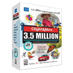 IMSI SOFTWARE PUBLISHING ClipArt & More 3.5 Million